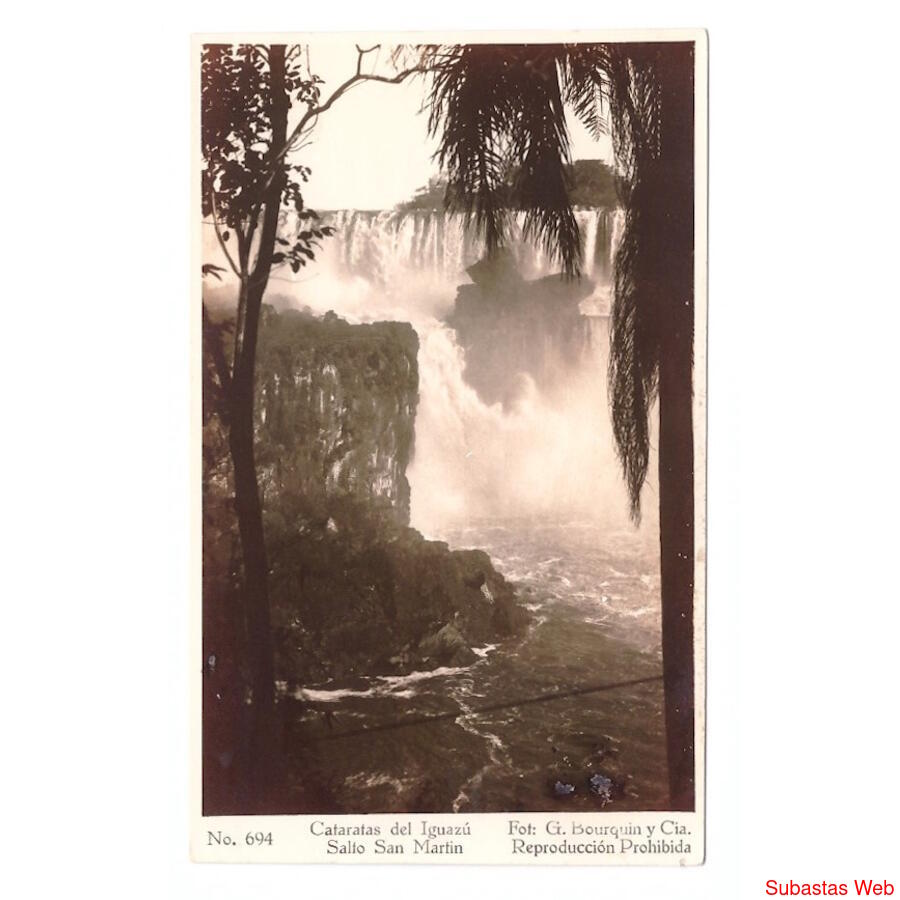 ARGENTINA. Cataratas del Iguazú. Salto San Martín.