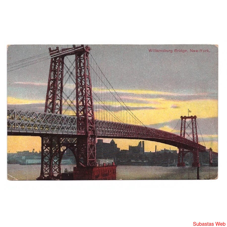 USA. New York. Williamsburg Bridge.