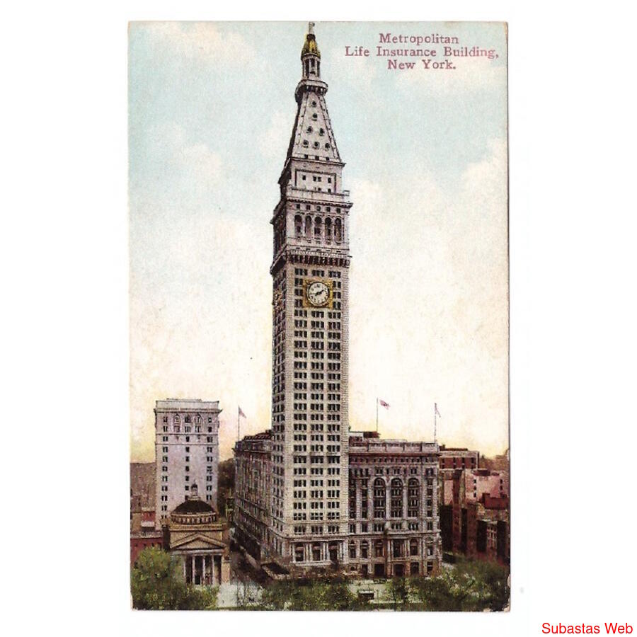 USA. New York. Metropolitan Life Insurance Building.