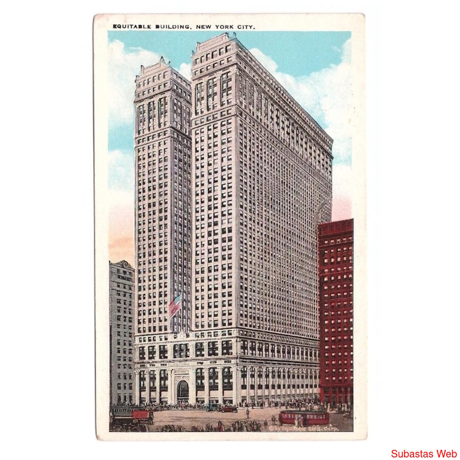 USA. New York City. Equitable Building.