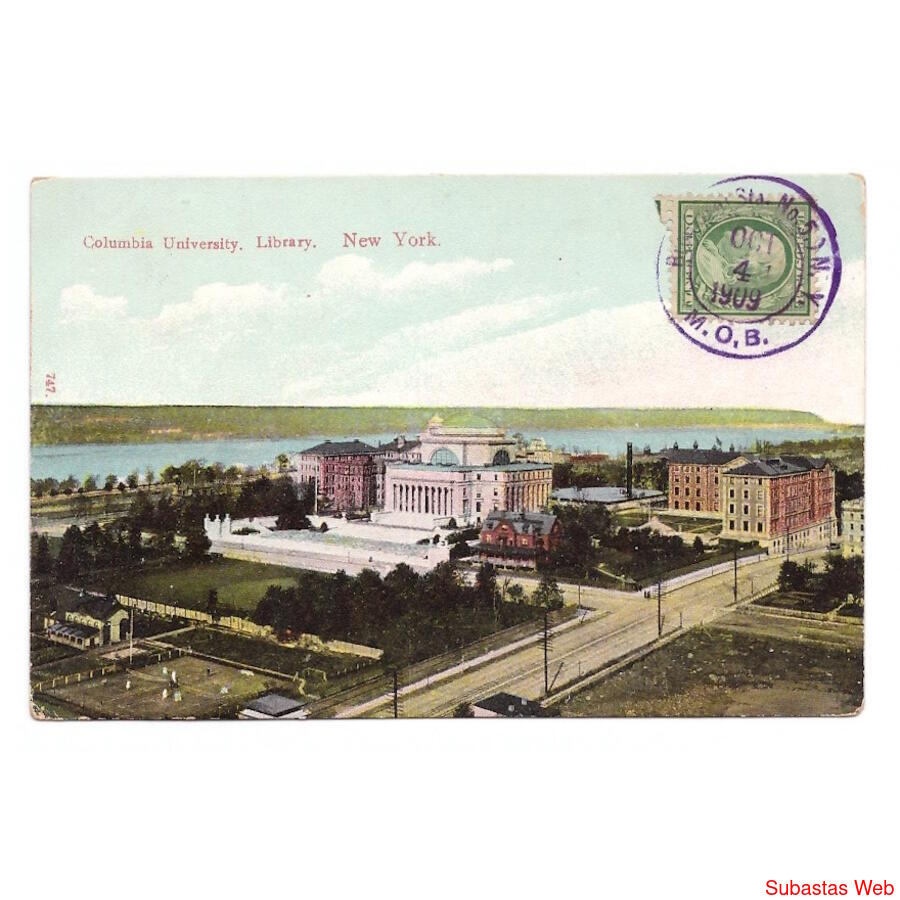 USA. New York. Columbia University. 1909.