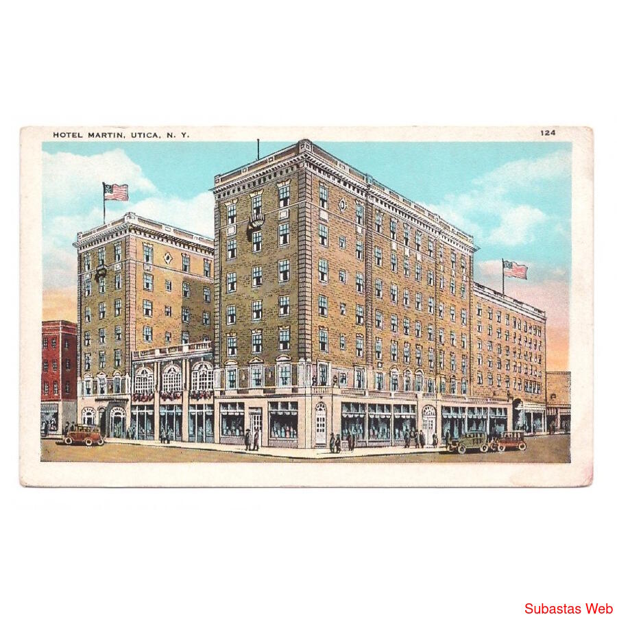 USA. Utica (New York). Hotel Martin.