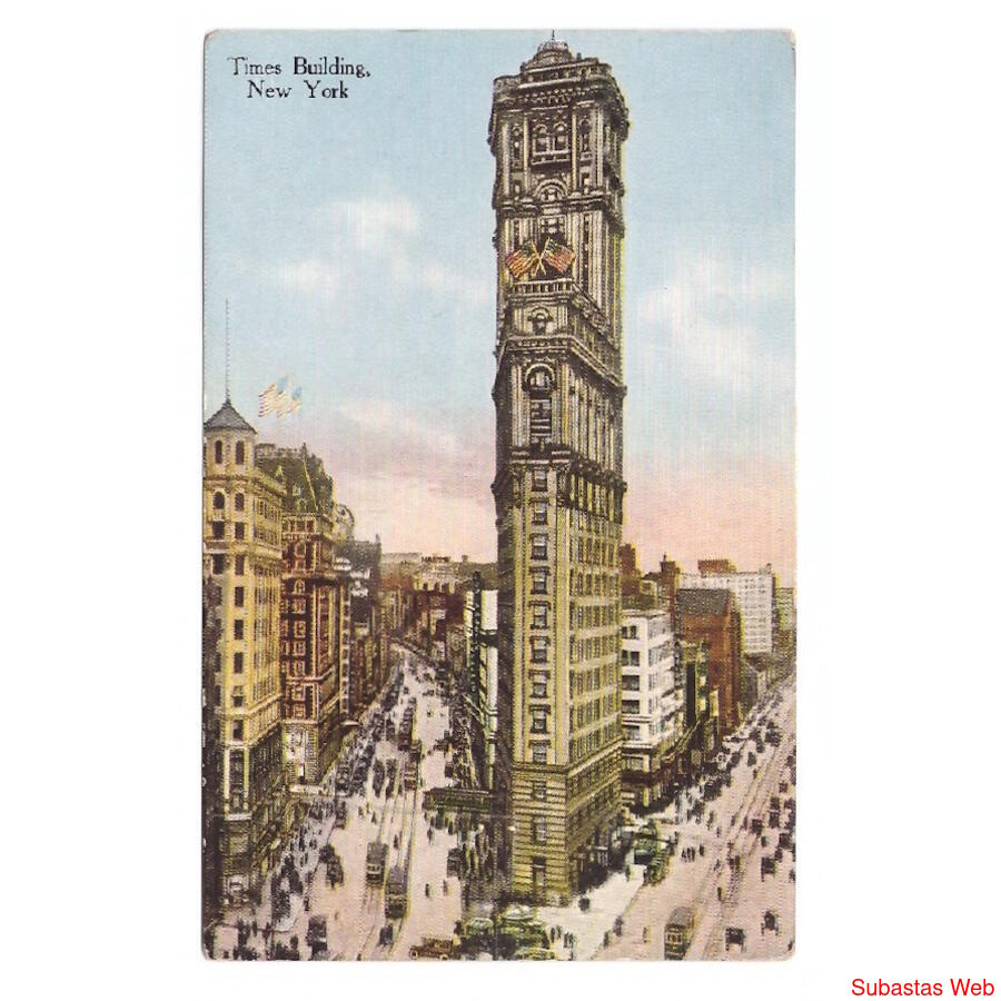 USA. New York. Times Building.