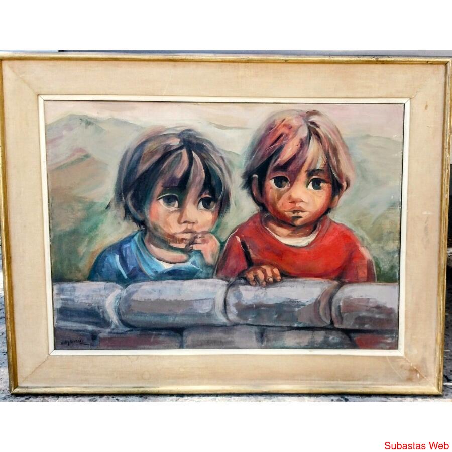 Nelly Alvarez.  Oleo.  Original.