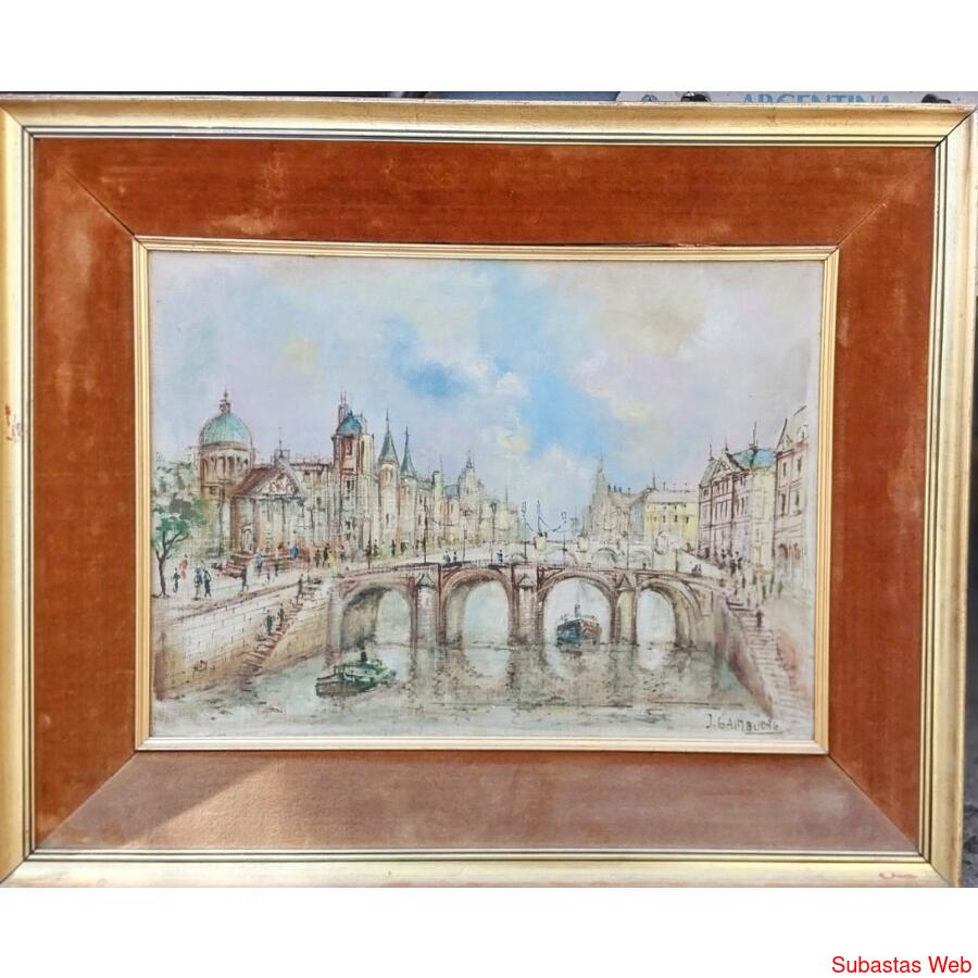 J.Gaimbuorg.  Oleo.  Original.