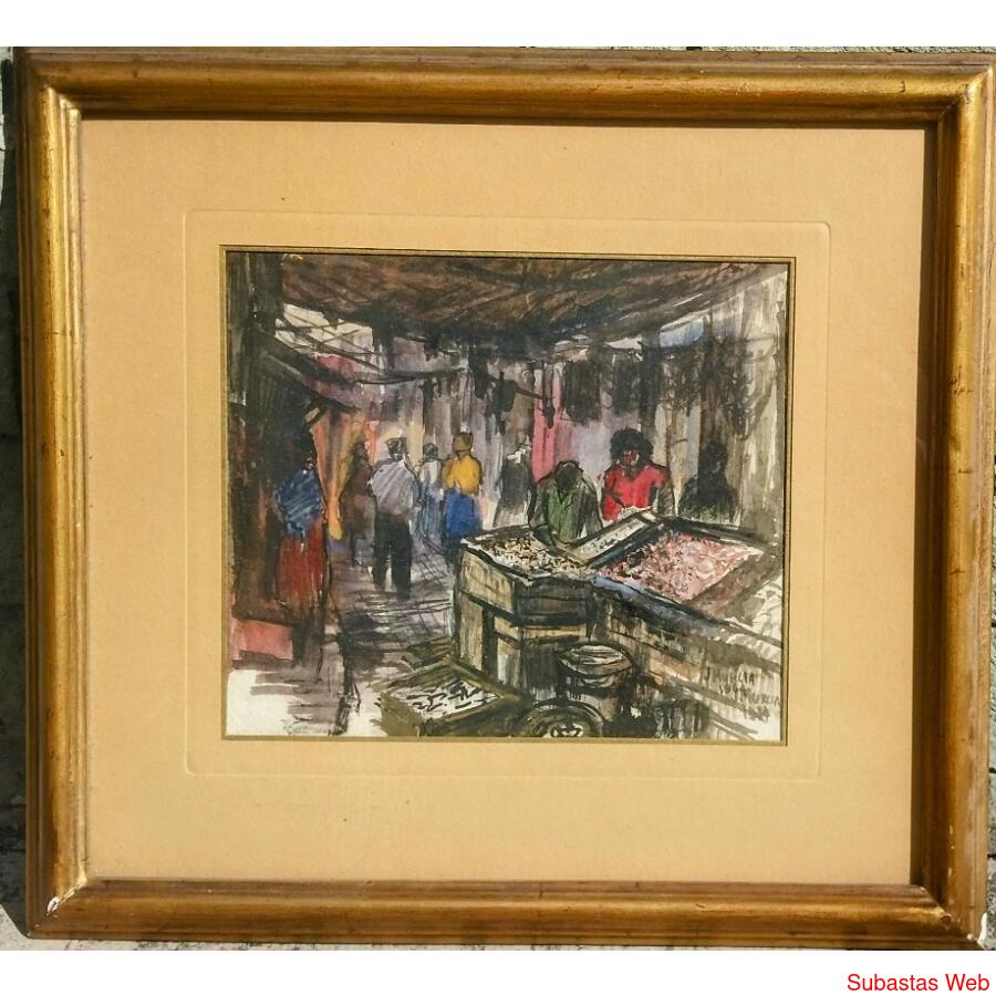 Jose Murcia.  Técnica mixta.  Original.