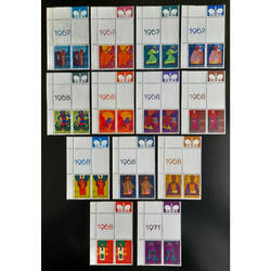 LIECHTENSTEIN Sc430/441. SANTOS 13 CUADROS CON COMPLEMENTOS!