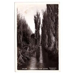 ARGENTINA. Cipoletti. Canal Lucinda.