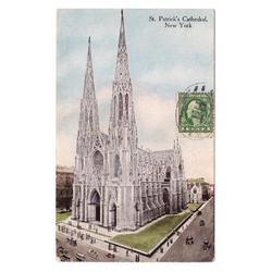 USA. New York. St. Patrick's Cathedral. 1914.