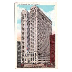 USA. New York City. Equitable Building.