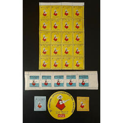 SALTA. FANTÁSTICO LOTE DE VIÑETAS 3er FESTIVAL DEL FOLKLORE!