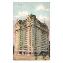 USA. New York. New Plaza Hotel.