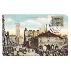 USA. New York. Herald Square looking north. 1909.