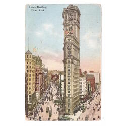 USA. New York. Times Building.