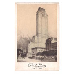 USA. New York. Hotel Pierre.