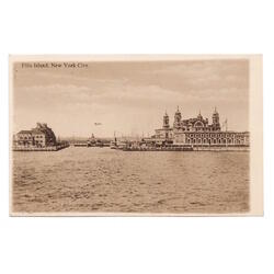 USA. New York City. Ellis Island.