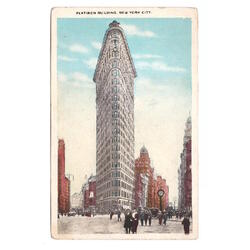 USA. New York City. Flatiron Building.