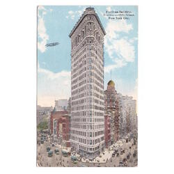 USA. New York City. Flat Iron Building. Broadway and Fifth A