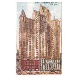 USA. New York. City Investing Building.