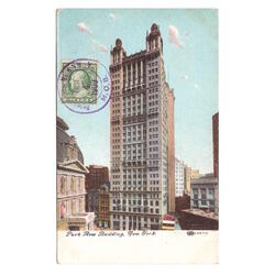 USA. New York. Park Row Building. 1909.