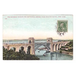 USA. New York. The Hendrick Hudson Tri-Centennial Bridge ove