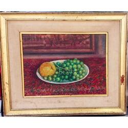 Antonio Abelleyra Cabral.  Oleo.  Original.