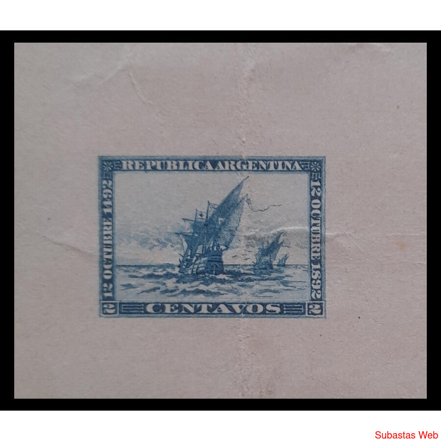 ARGENTINA GJ135 NOTABLE FRAGMENTO DEL CUÑO DE CARLES. MIRAR!