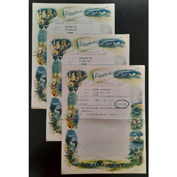 1950 3 ANTIGUOS TELEGRAMAS DE FELICIDADES PARA RECIÉN CASADO