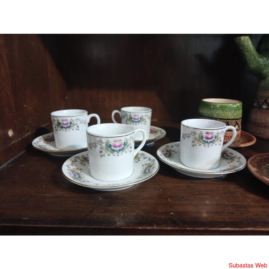 Juego de 4 tazas