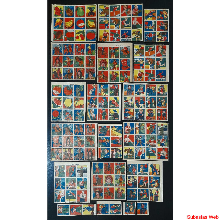 MAGNIFICO LOTE DE + DE 150 FIGURITAS JAPONESAS. RELIQUIA!!!!