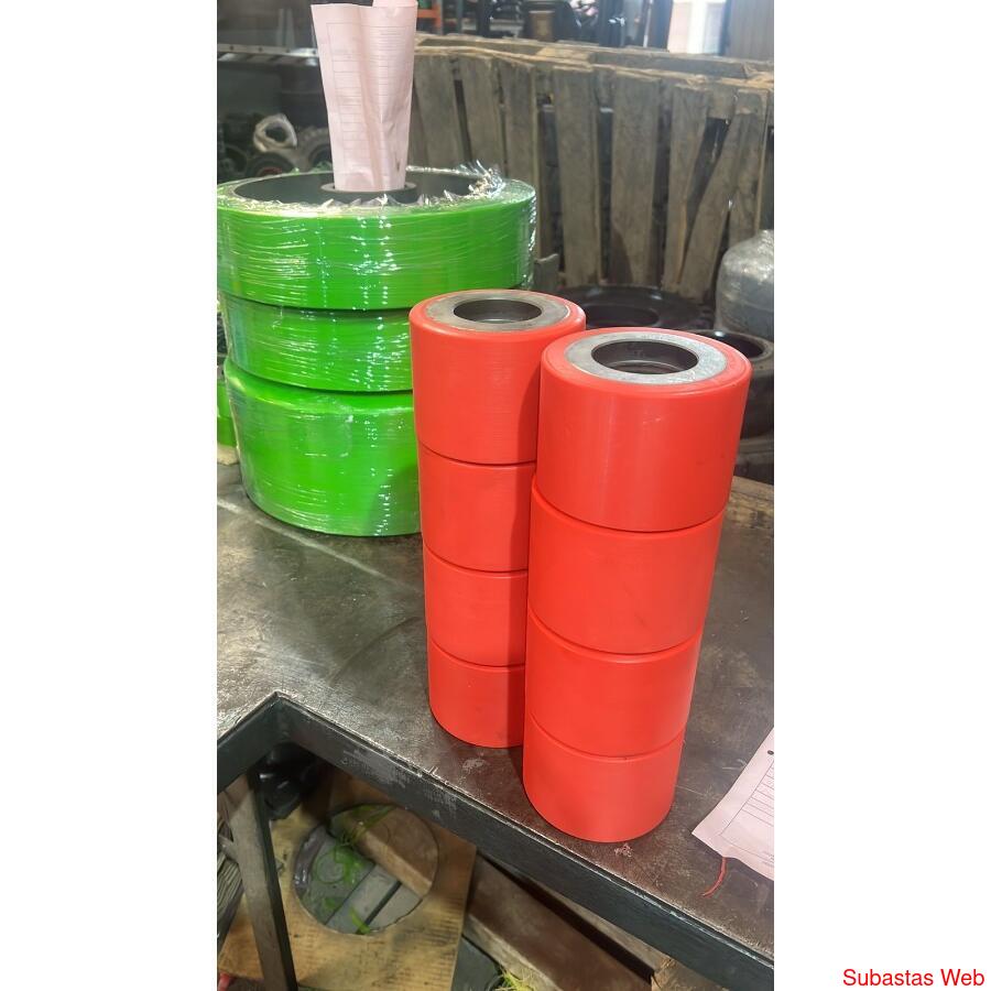 Rueda poliuretano importado rodillos mazas consultar rodamar