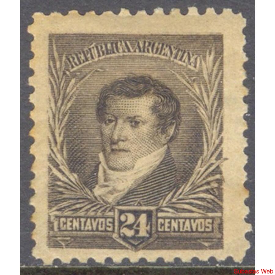 ARGENTINA GJ146 BELGRANO FIL SOL CHICO. D. 11.1/2 U$23.00