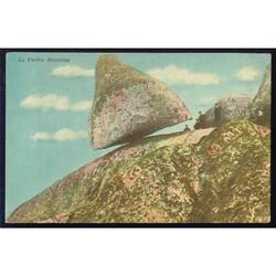 TANDIL. FANTÁSTICA TARJETA POSTAL DE LA PIEDRA MOVEDIZA @@@@