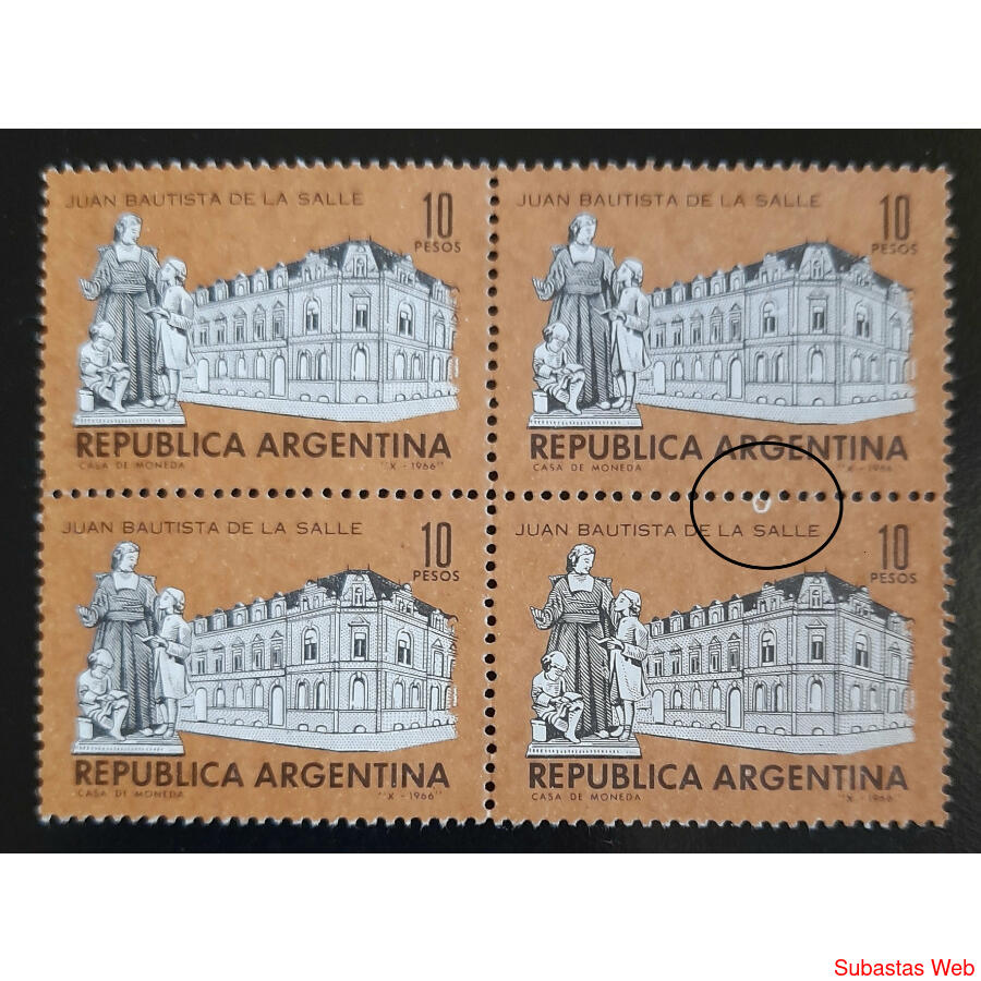 ARGENTINA GJ1399 CUADRO ESPECTACULAR VARIEDAD DE IMPRESIÓN!!