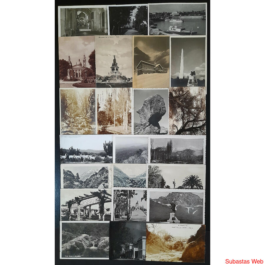 ARGENTINA. HERMOSO LOTE DE 23 ANTIGUAS FOTO POSTALES @1