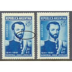 ARGENTINA GJ854b LAVALLE SELLO MINT VARIEDAD CATALOGADA $15
