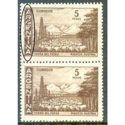 ARGENTINA GJ1140 RIQUEZA AUSTRAL PAREJA MINT CON GRAN RAREZA