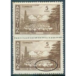 ARGENTINA GJ1140 PAREJA VARIEDAD KNEITSCHEL y KLASS. RAREZA!