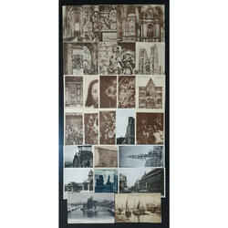 BÉLGICA. ESPLENDIDO LOTE MIXTO DE 28 ANTIGUAS POSTALES  @2