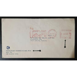ARGENTINA 1983 SOBRE DE MIDLAND COMERCIAL  **PERMISO 10**
